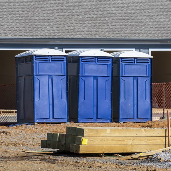 can i customize the exterior of the portable toilets with my event logo or branding in Coalinga California